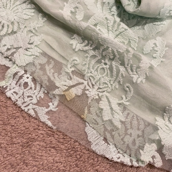 Intricate mint green FP lacey DRESS - Picture 9 of 10